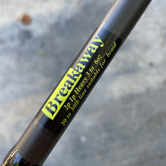 Breakaway 2p 1p 8' Heavy Duty Surf Rod